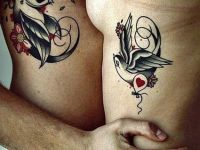 Парные татуировки для двоих влюбленных3