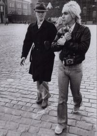 Дэвид Боуи в Москве с Игги Поппом