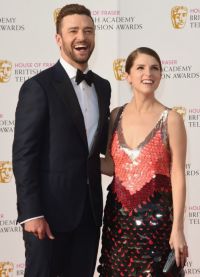 Анна Кендрик и Джастин Тимберлейк на премии BAFTA