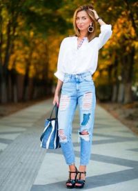 модные джинсы осень зима 2016 2017 5