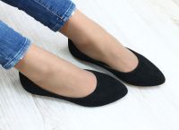 черные замшевые туфли 8