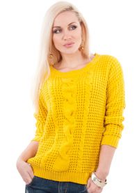 желтый свитер 5