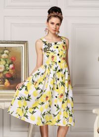 платье с лимонами 10
