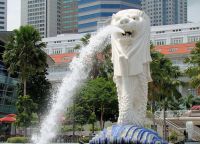 Статуя Мерлиона в Сингапуре