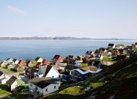 Столица Гренландии - город Нуук