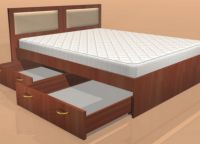 Кровать из ДСП7