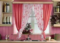 Розовые шторы8