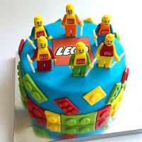 детский день рождения в стиле лего 7