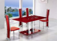 красный стол 4