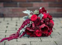 свадьба в бордовом цвете1
