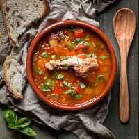 Как приготовить средиземноморский куриный суп