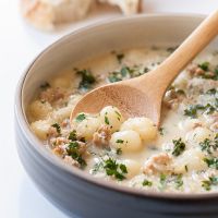 Картофельный суп с клецками – рецепт