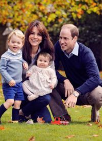 Официальное фото королевской четы с детками