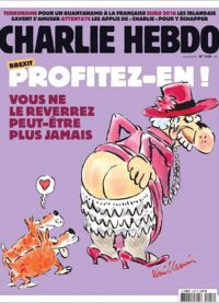 Французский сатирический журнал опубликовал карикатуры на британский референдум