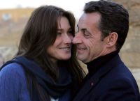 Карла Бруни и муж Николя Саркози