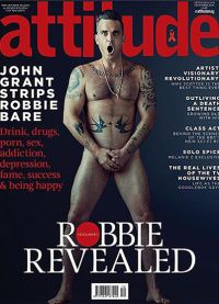 Робби Уильямс на обложке Attitude-2016
