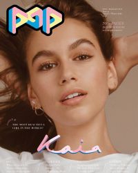 Кайи Гербер появилась на обложках сентябрьского номера Pop Magazine