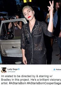 Леди Гага прокомментировала информацию в своем Twitter