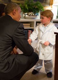 Неформальная встреча в халате с Бараком Обамой