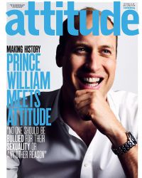 Принц Уильям на обложке июльского номера Attitude