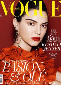 Кендалл Дженнер на обложке испанского Vogue