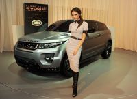 Виктория Бекхэм лицо Range Rover Evoque