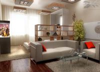 Дизайн комнаты в однокомнатной квартире1
