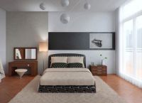 Интерьер спальни в стиле минимализм -1