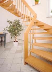 лестницы маршевые деревянные 10
