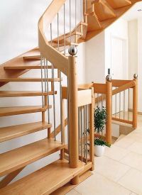 лестницы маршевые деревянные 11