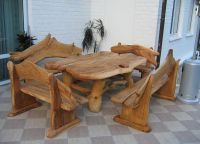 Мебель из дерева для дачи5