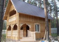 Обшивка деревянного дома вагонка -1