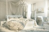 Белая мебель для спальни 7