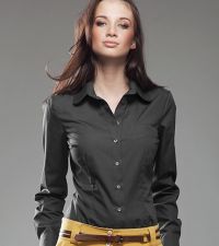 Черная женская рубашка 9