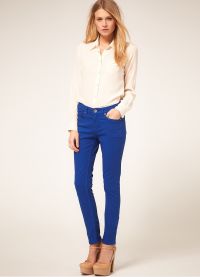 цветные джинсы 2013 5
