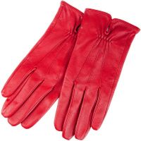 Кожаные женские перчатки 1