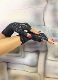 Кружевные перчатки 8