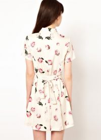 Платье с цветочным принтом 9