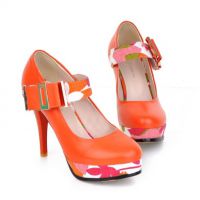 Оранжевые туфли 6