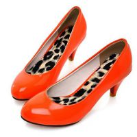 Оранжевые туфли 8