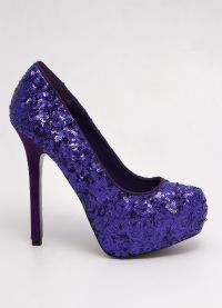 Фиолетовые туфли 1