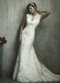 Винтажное свадебное платье 5