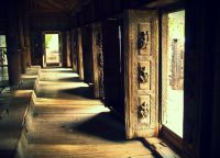 Деревянные двери дворца Швенандо