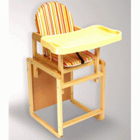 деревянный стульчик трансформер для кормления