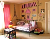 детская комната в стиле париж1
