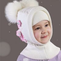 детские зимние шапки для девочек 9