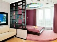 Дизайн гостиной-спальни7