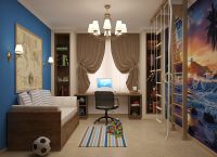 Дизайн комнаты для подростка-мальчика4