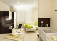 Дизайн однокомнатной квартиры для семьи с ребенком5