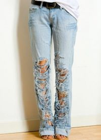 дырявые джинсы 5